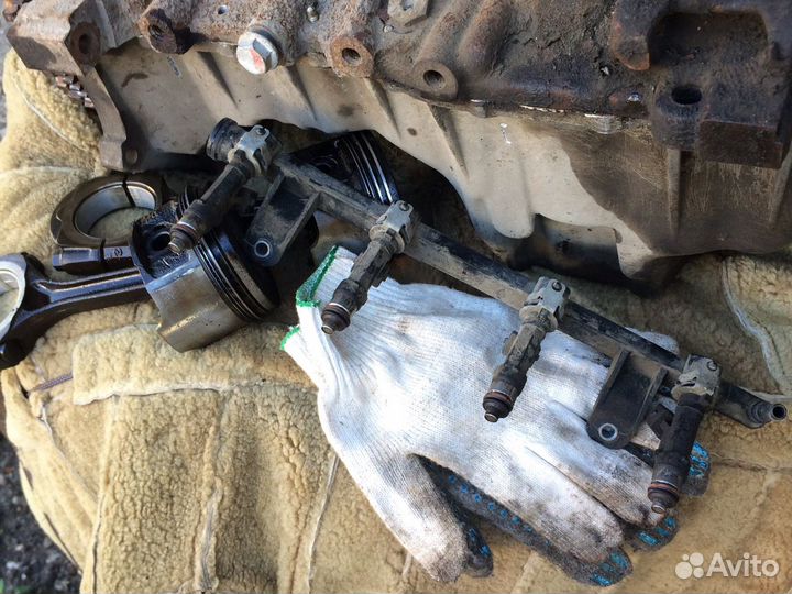 Блок двигателя рено логан 1,4, под ремонт, можно п