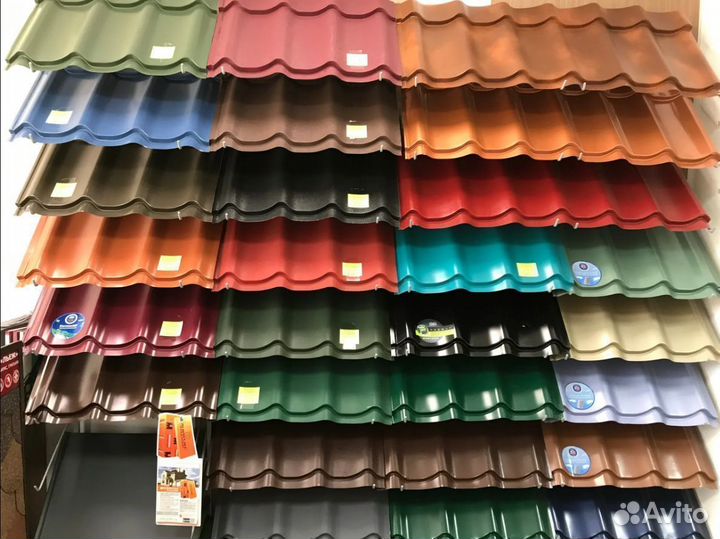 Металлочерепица кровля Каскад 3D