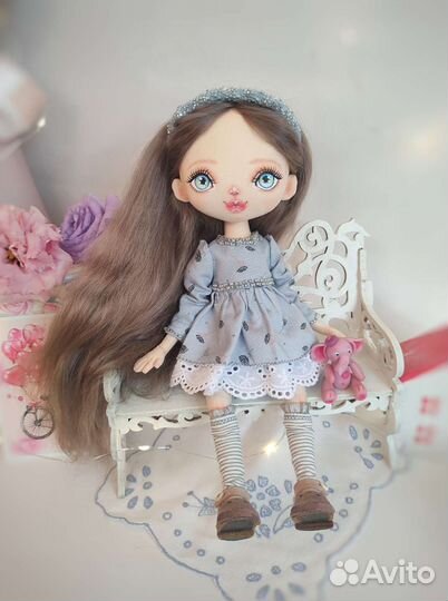 Текстильная кукла ручной работы