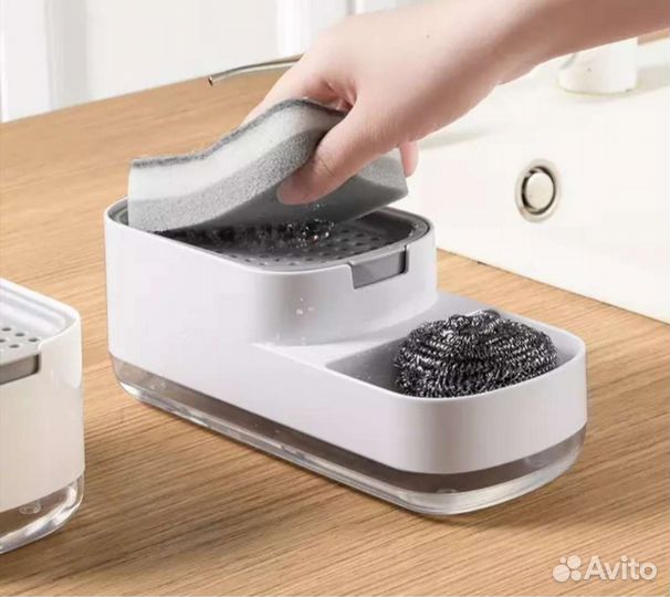 Диспенсер дозатор для мытья посуды органайзер