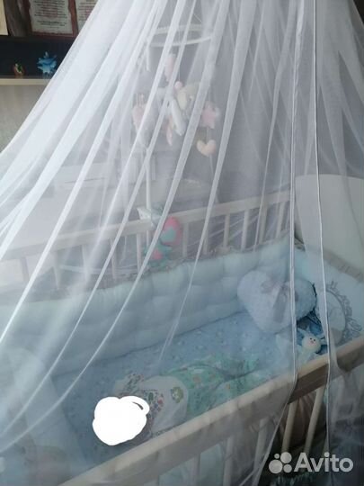 Балдахин в детскую кроватку