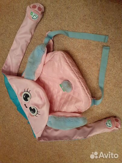 Детский рюкзачок с живыми ушками