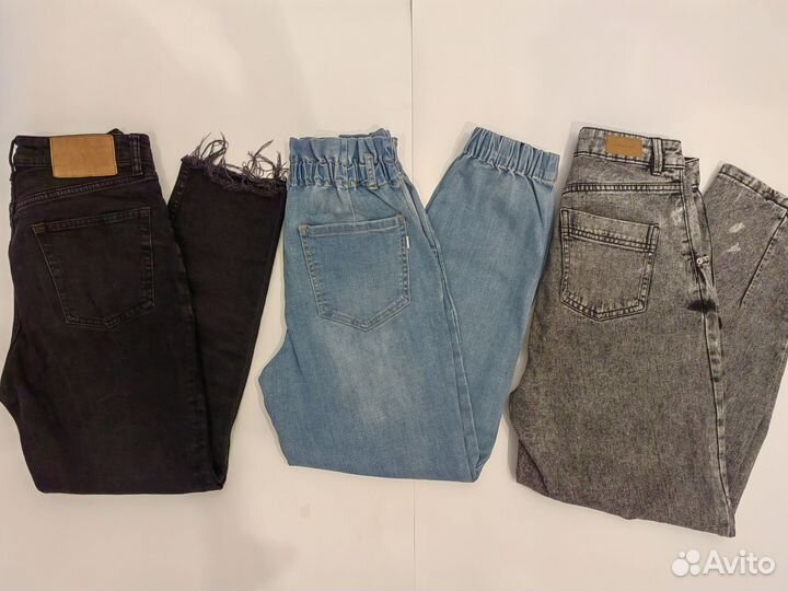 Джинсы джинсовка mango hm bershka