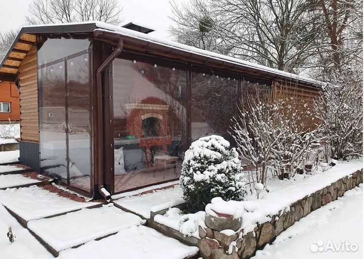 Окна для беседок, веранд от производителя