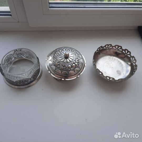 Сахарница и конфетница винтаж