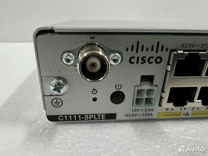 Cisco C1111-8plte 1100 Series Integrated Services Router with power adpater