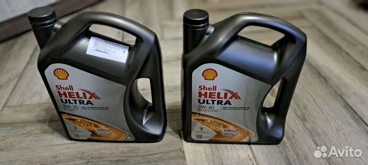 Масло моторное Shell Helix Ultra Original Europe