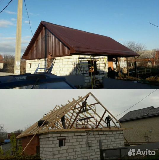 Кровельные работы / Ремонт кровли