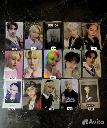 Карты stray kids феликс