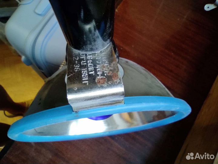 Синяя лампа для прогревания