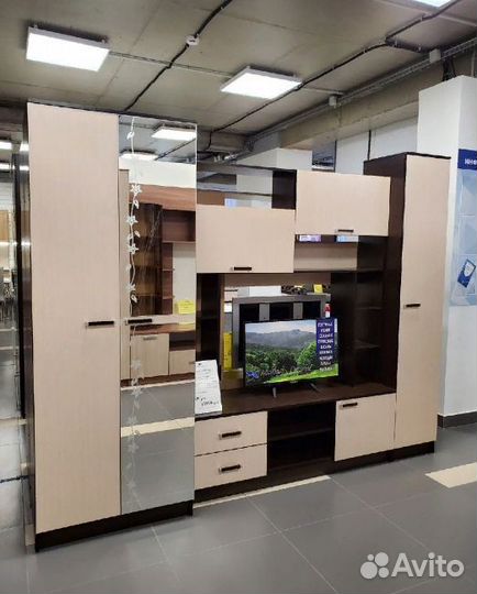 Стенка 2700 метра Флора венге
