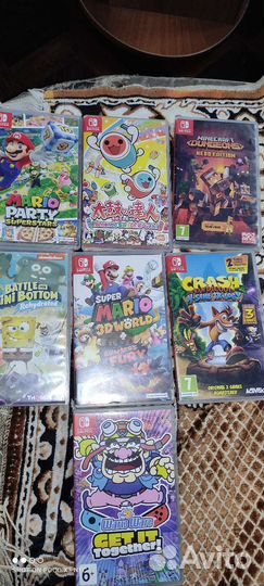 Игры для nintendo switch картриджи