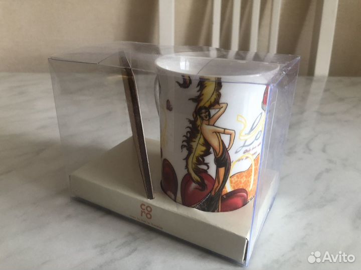 Чашка с подставкой