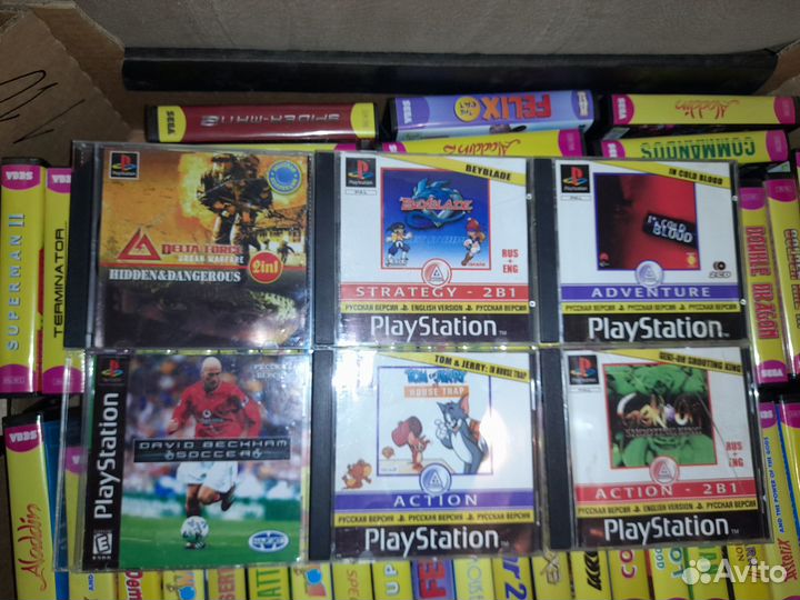 Игры для PS1, часть 2. Авито доставка, почта