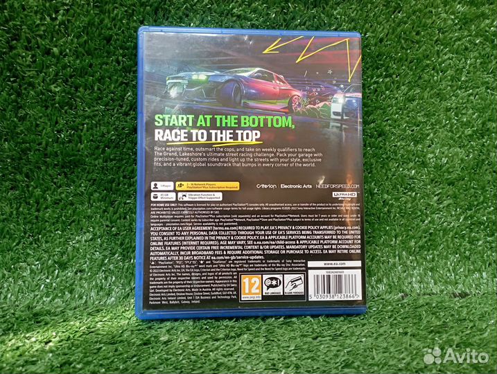 Игра NFS Unbound диск ps5