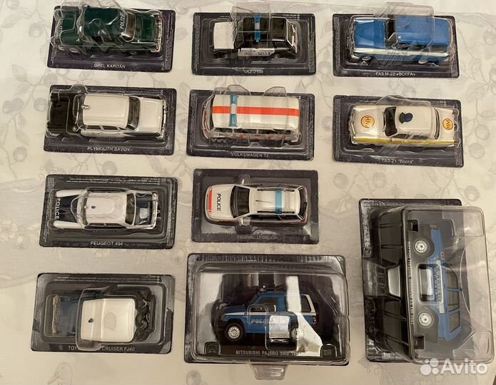 Полицейские машины мира 1:43