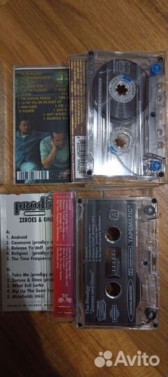 Аудиокассеты Scooter и Prodigy