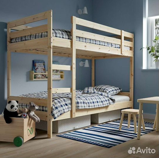 Двухъярусная кровать икеа мидал IKEA