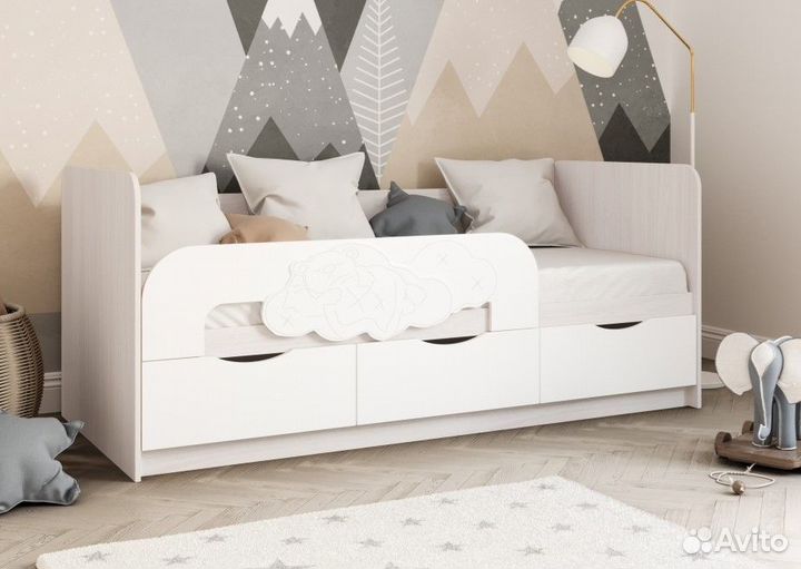 Детская кровать Мишки