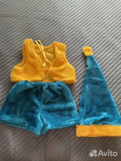 Новогодний костюм гномика на возраст 4-5 лет