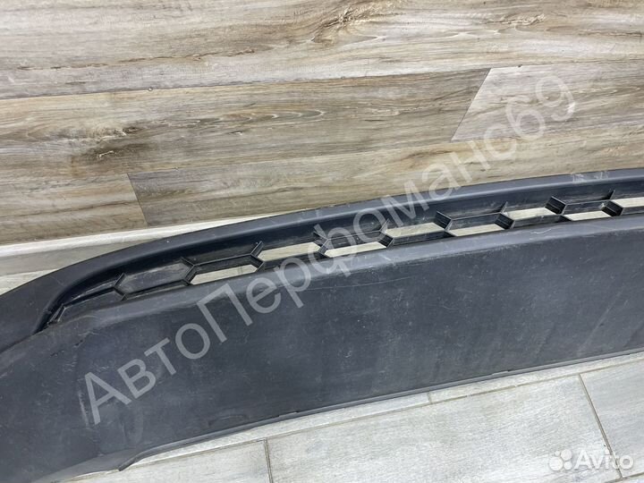 Спойлер переднего бампера Skoda Karoq (2017-2021)