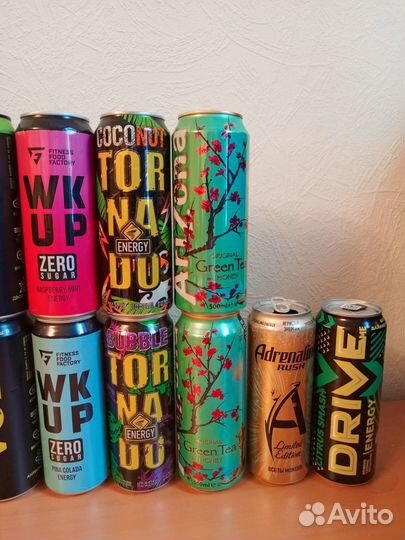 Банки из под энергосов чи несколько Аризоны