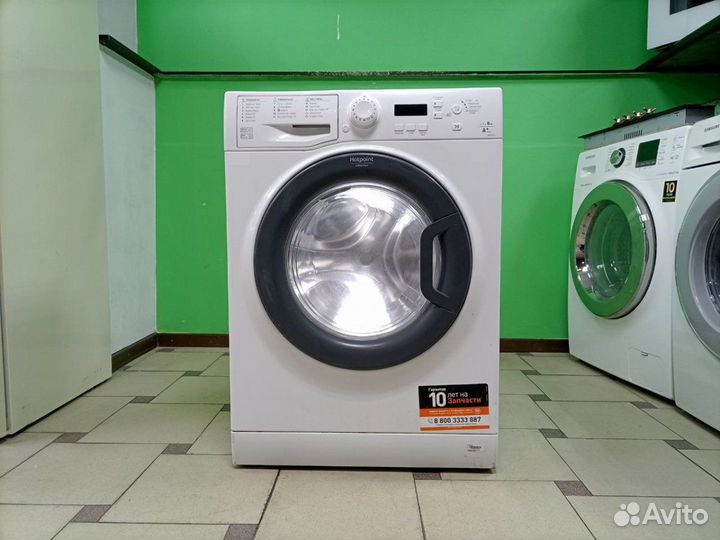 Стиральная машина узкая бу Ariston. Гарантия