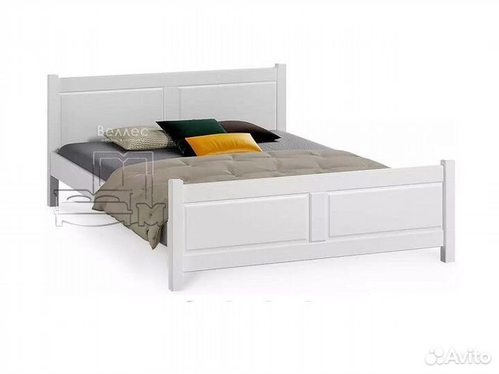 Кровать деревянная из массива от фабрики с гарант