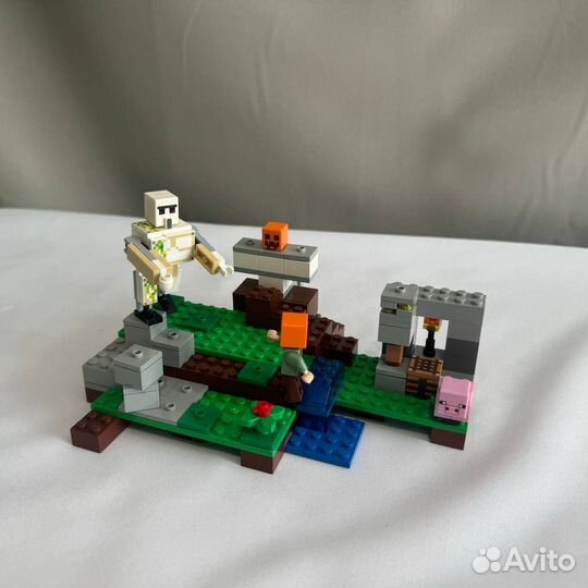 Lego minecraft 21168 + 21123