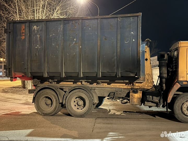 Вывоз мусора контейнером