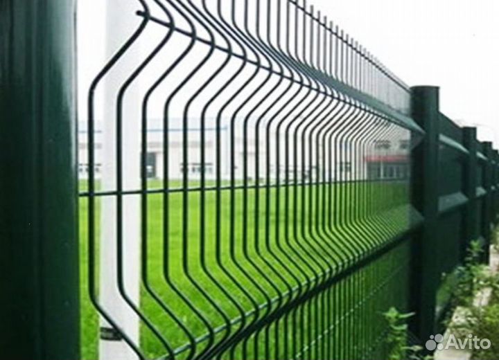 Забор из 3D сетки под ключ под ключ