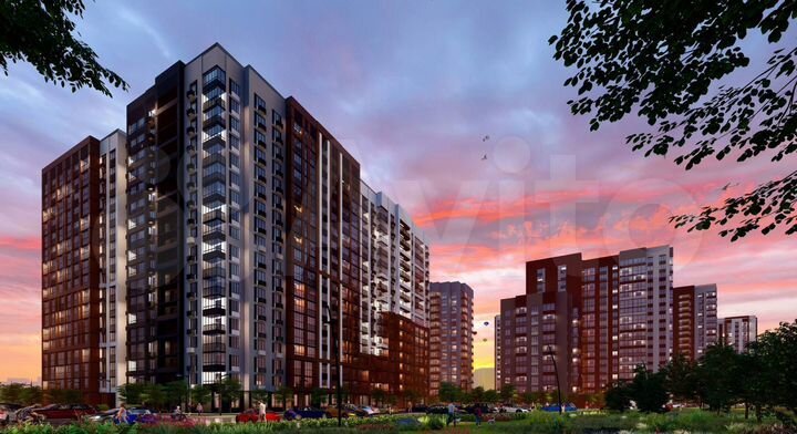 Квартира-студия, 25,5 м², 11/19 эт.