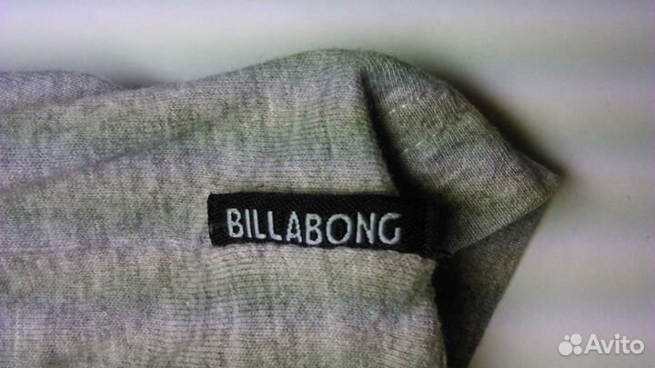 Футболка Billabong оригинал серый цвет,б/у