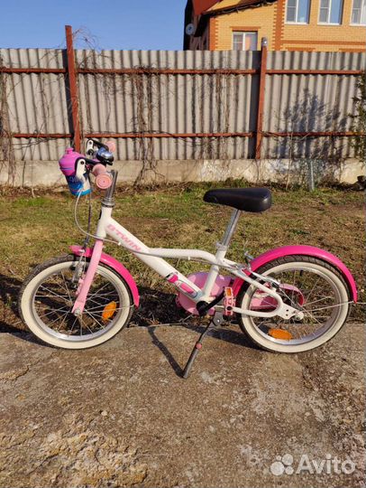Велосипед детский для девочки 4-6 лет