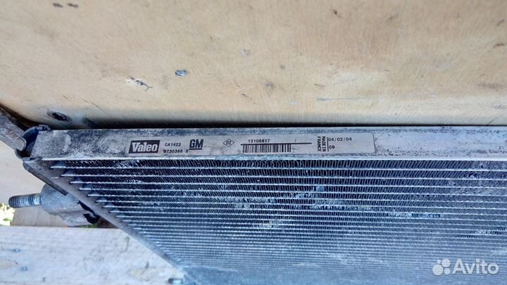 Радиатор кондиционера Z32SE Z28NET Vectra C