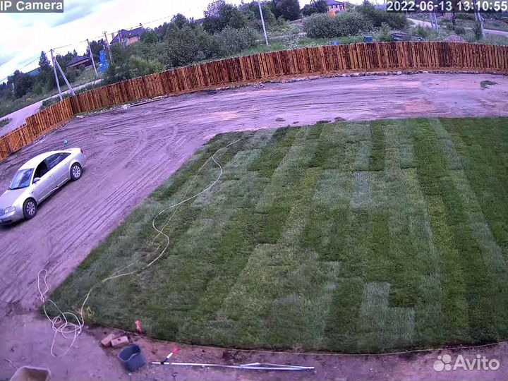 Покос травы спил деревьев