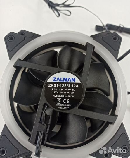 Корпусные вентиляторы 120мм argb zalman.Кулера new