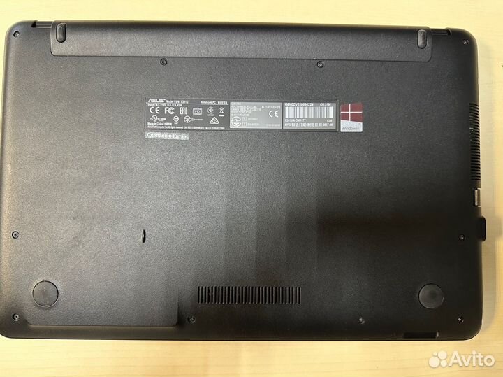 Ноутбук asus,не включается