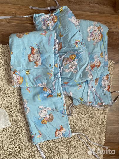 Бортики на кроватку