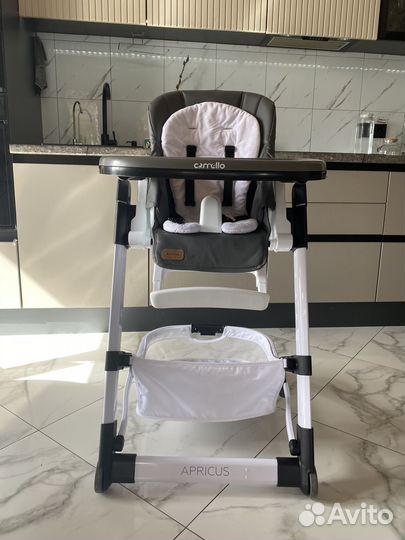 Стульчик для кормления carrello apricus