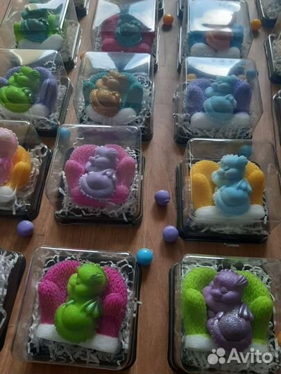 Мыло ручной работы дракончик