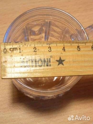 Стаканы хрустальные с ручкой