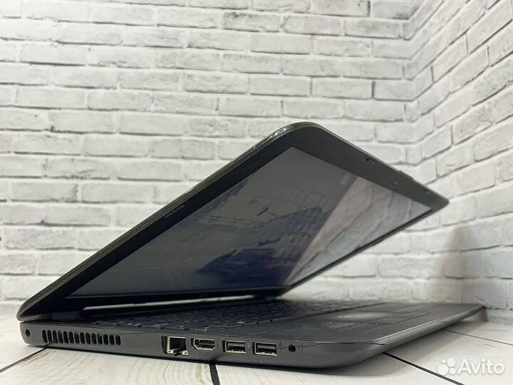 Игровой ноутбук HP SSD/4ядра/2gb видео/8gb