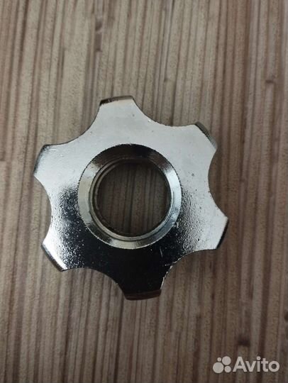 Замок гайка на гриф для гантелей или штанги