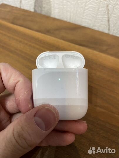 Кейс airpods оригинал с беспроводной зарядкой