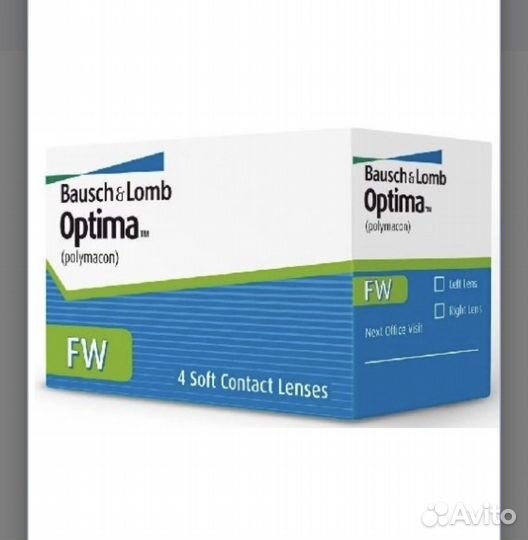 Линзы контактные optima -4,25