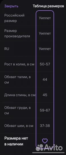 Дождевик для собаки (кобель)