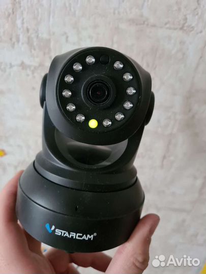 Камера видеонаблюдения купольная, видео няня