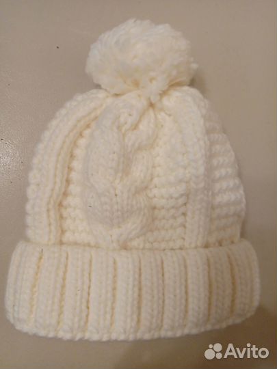 Шапка зимняя для девочки 54