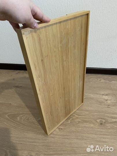 Поднос деревянный на ножках IKEA